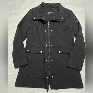 Guess Black Trench Coat